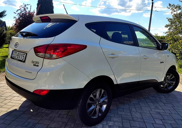 Hyundai ix35 cena 48900 przebieg: 133742, rok produkcji 2014 z Puszczykowo małe 497